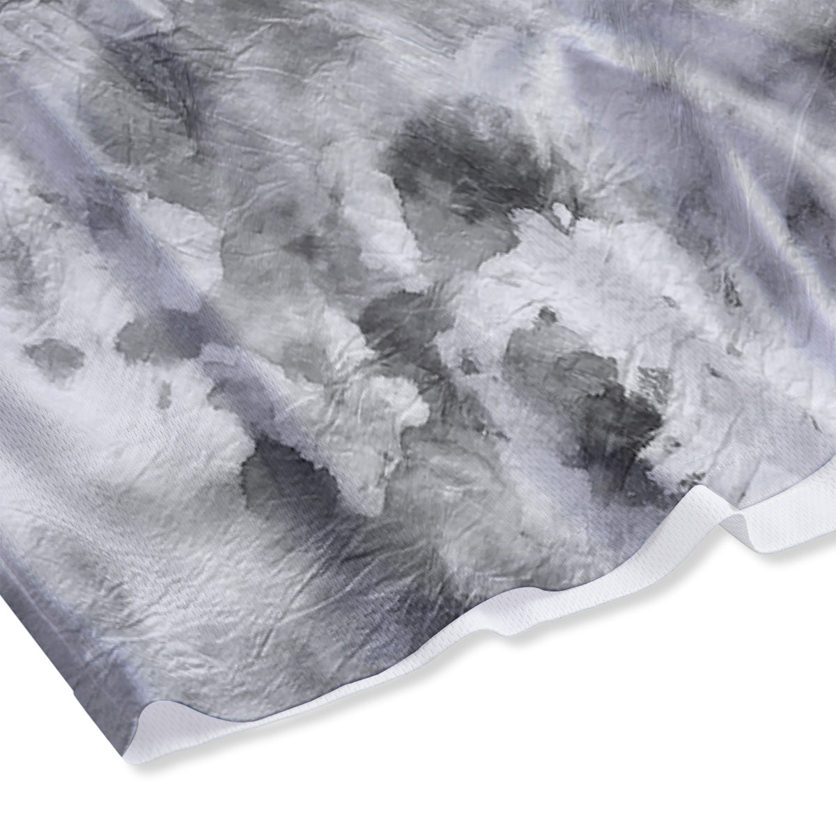 Lunar Phase Galaxy Print Mesh Shorts
