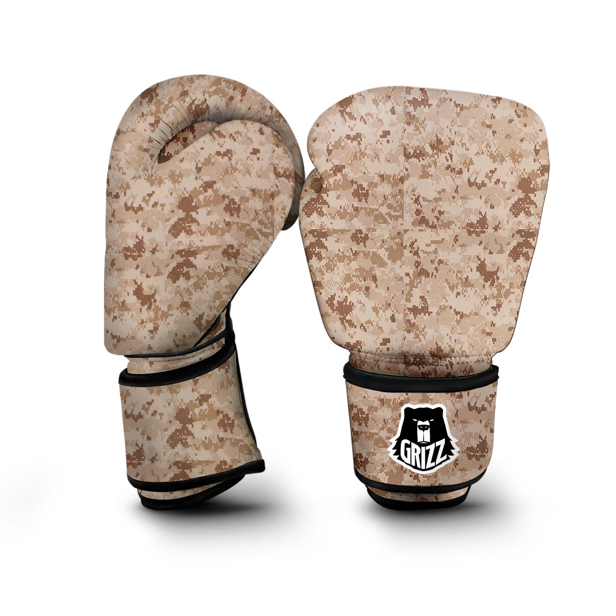 Marine Military Camouflage Camo Pattern Print Boxing Gloves-grizzshop