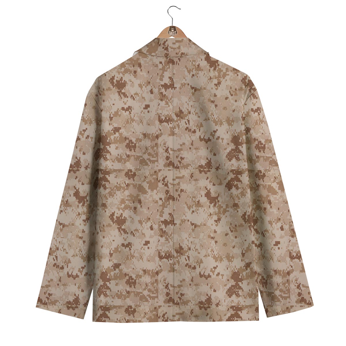 Marine Military Camouflage Camo Pattern Print Men's Blazer-grizzshop