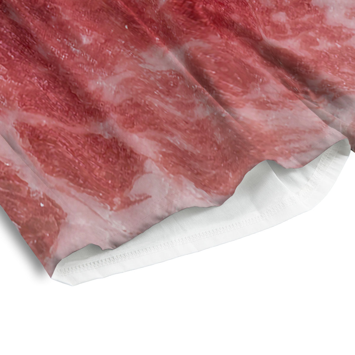 Meat Wagyu Beef Print Men's Athletic Shorts