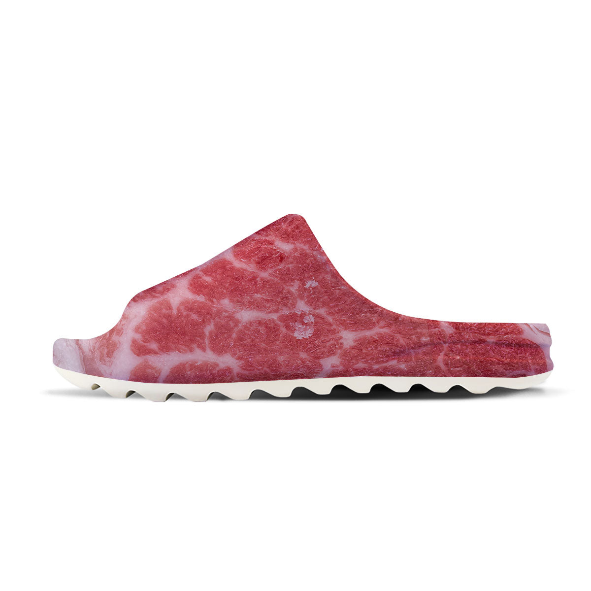 Meat Wagyu Beef Print Sandals-grizzshop