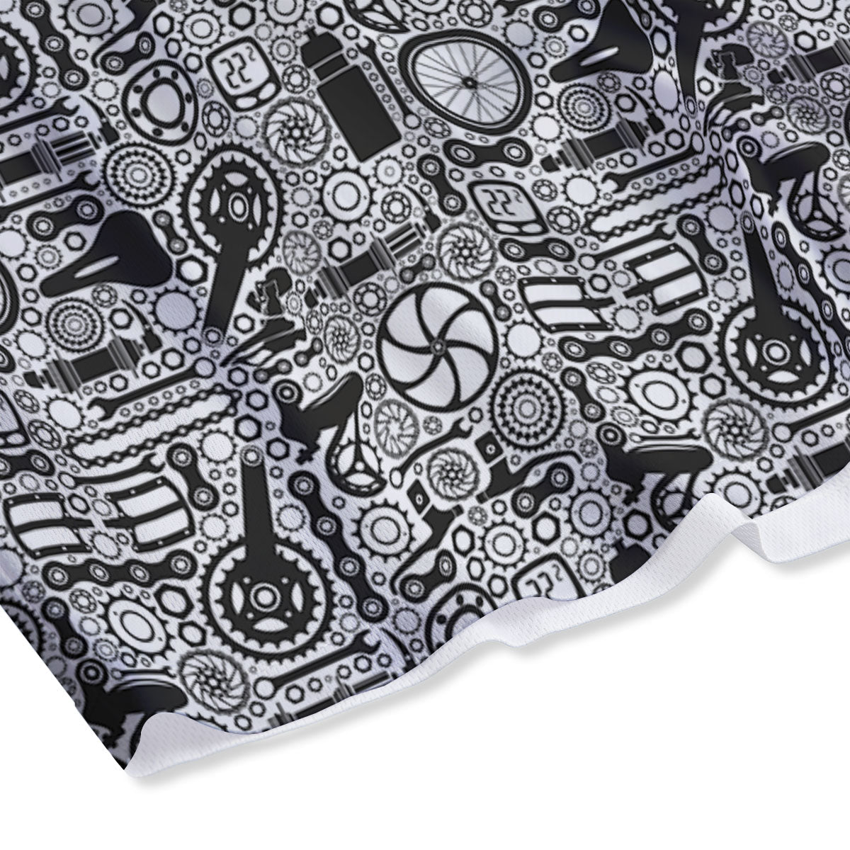 Music Notes Cute Print Pattern Mesh Shorts