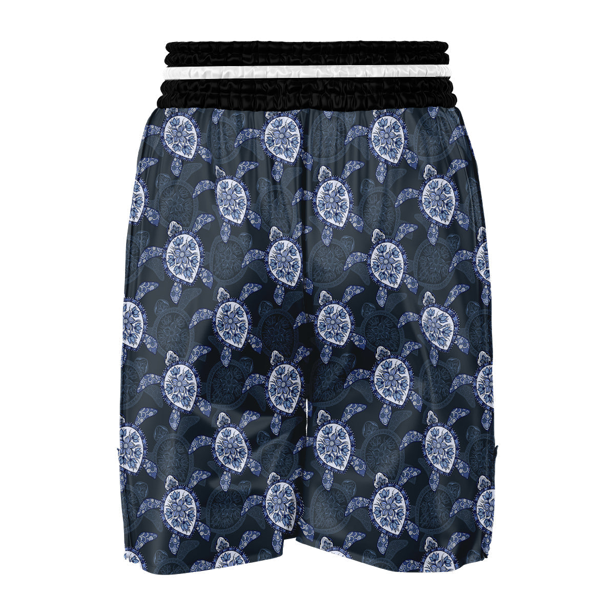 Mehndi Turtle Boxing Shorts-grizzshop