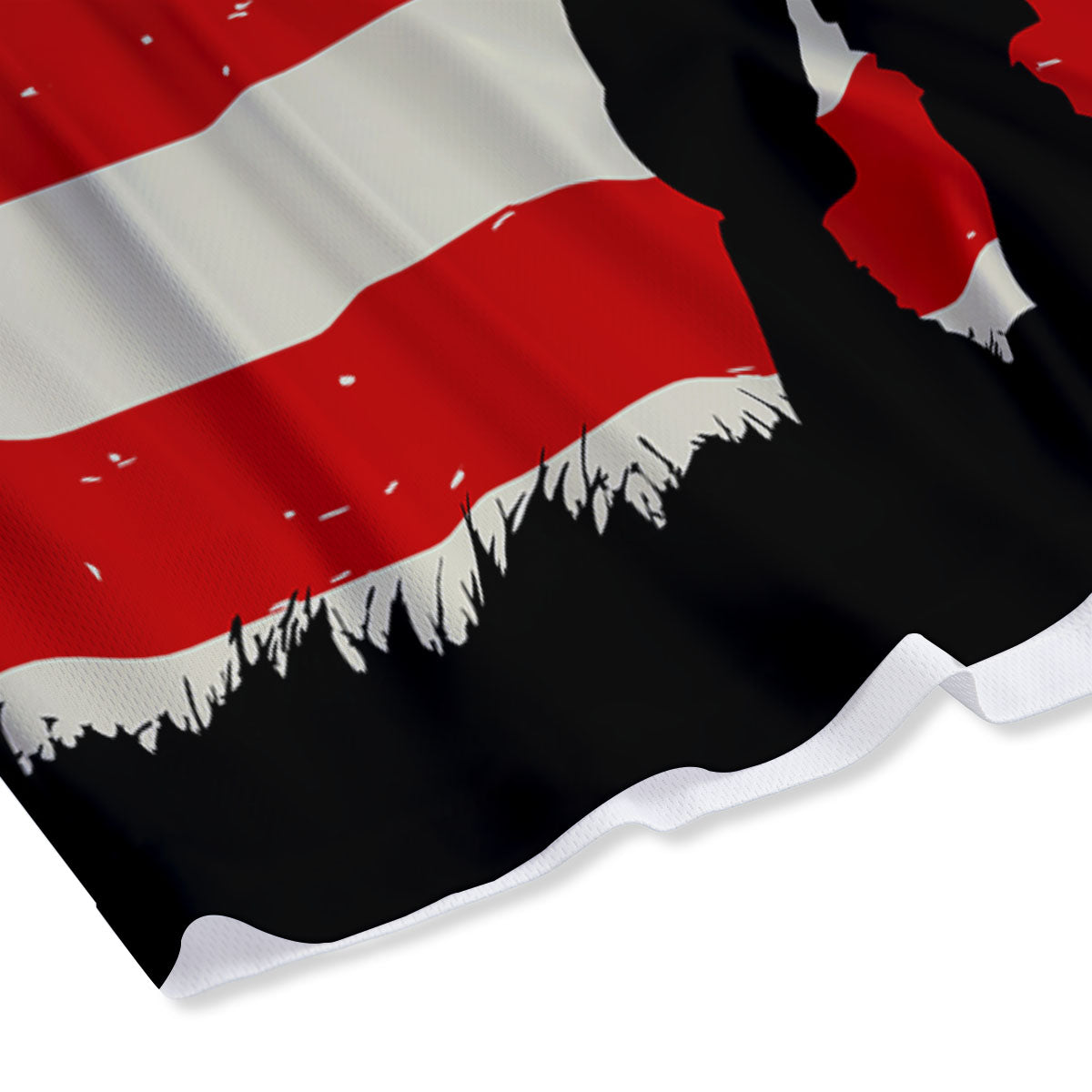 National Texas Flag Print Mesh Shorts