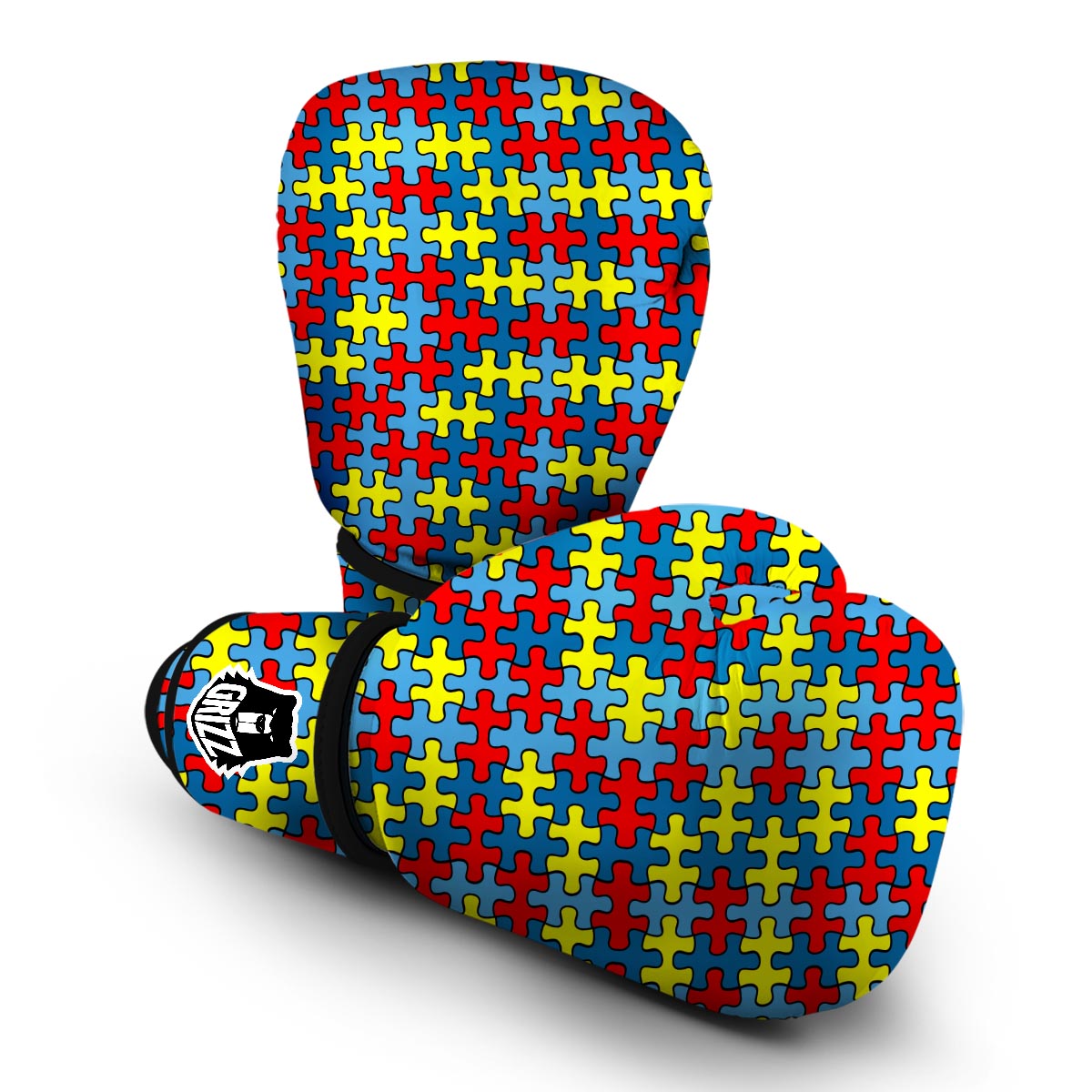 Merchandise Autism Awareness Boxing Gloves-grizzshop