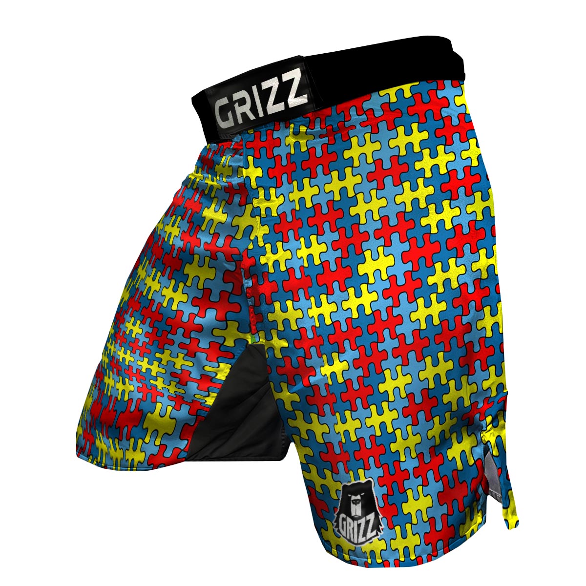 Merchandise Autism Awareness MMA Shorts-grizzshop