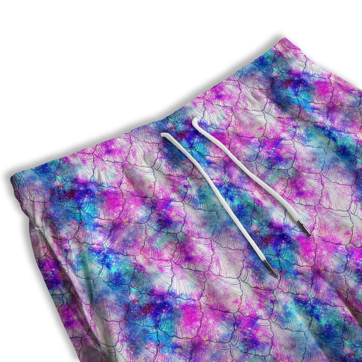 Palm Leave Night Tropical Print Pattern Men's Athletic Shorts