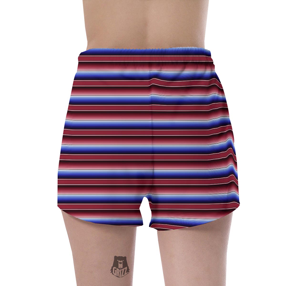 Mexican Baja Print Women's Shorts-grizzshop
