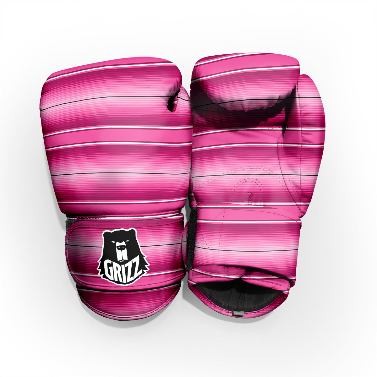 Mexican Serape Pink Print Pro Boxing Glove