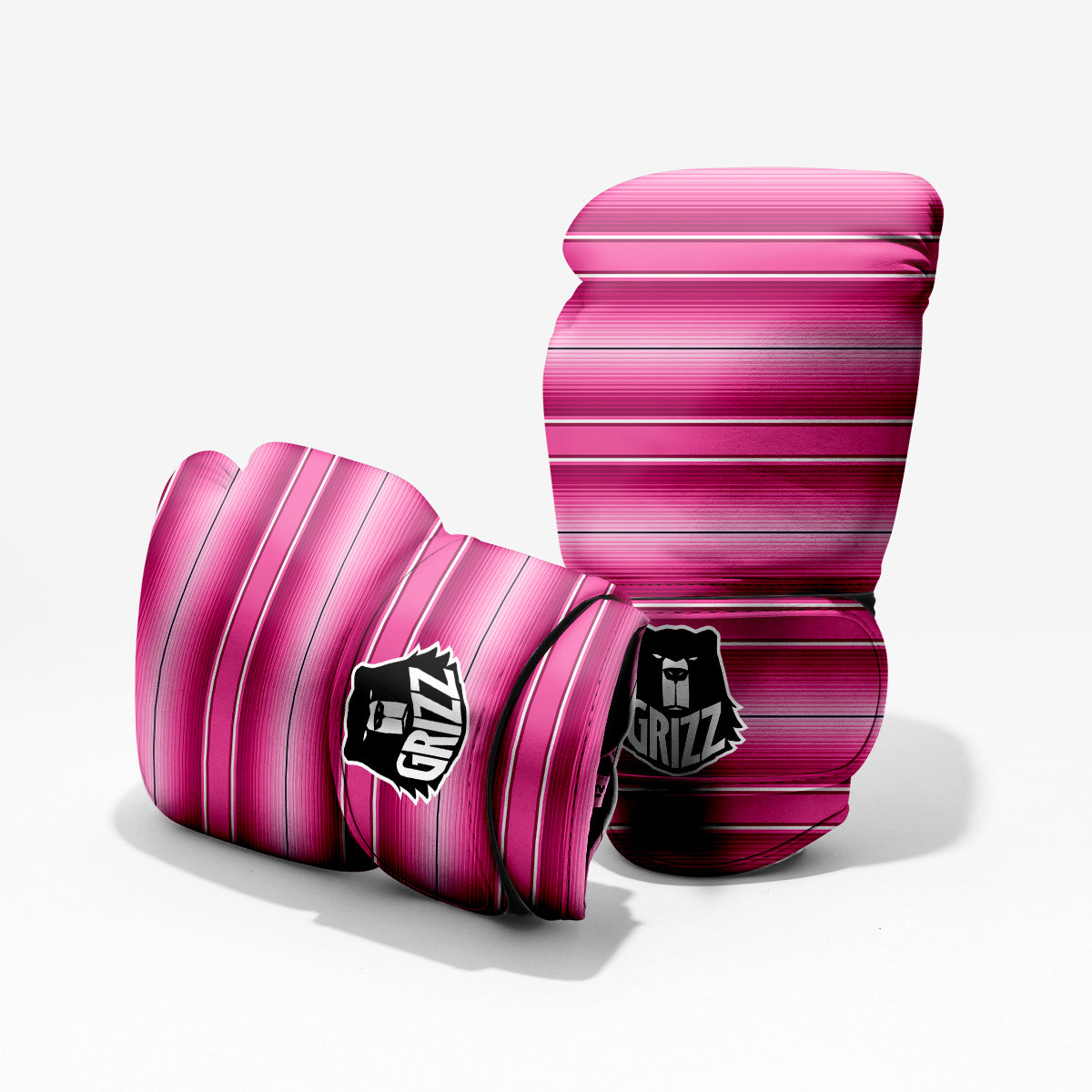 Mexican Serape Pink Print Pro Boxing Glove