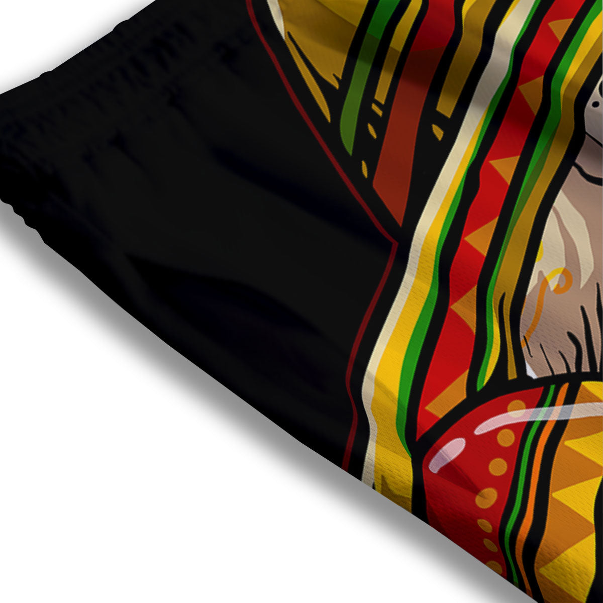 Mexican Skull Cinco de Mayo Print Mesh Shorts