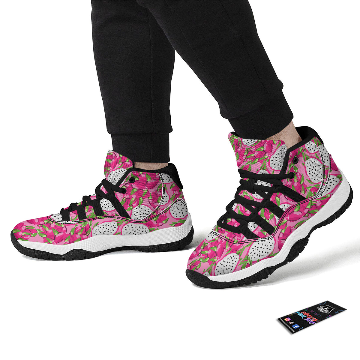 Military Gun Camo Print Black Bball Shoes-grizzshop