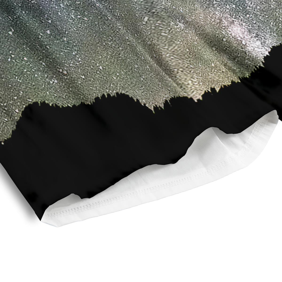 Milky Way Stars Night Print Men's Athletic Shorts