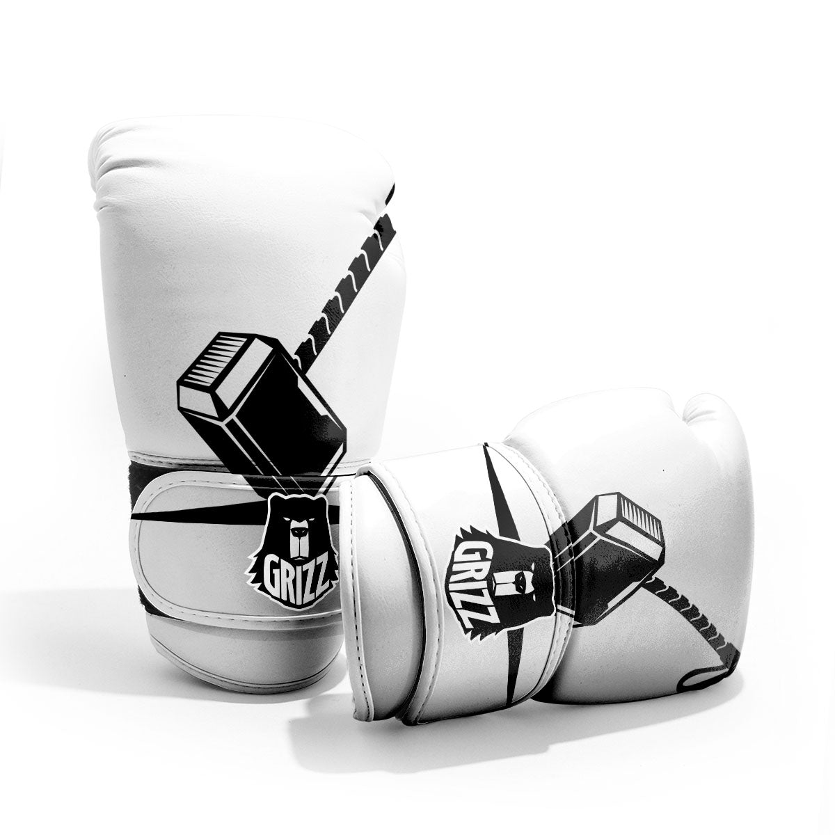 Mjolnir Hammer Of Thor Print Pro Boxing Glove