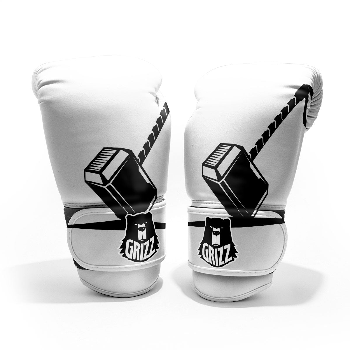 Mjolnir Hammer Of Thor Print Pro Boxing Glove