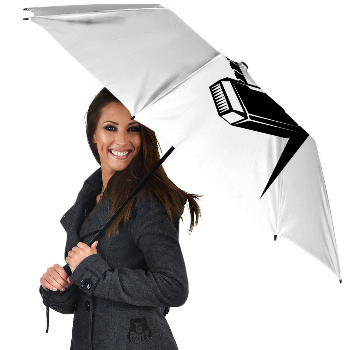 Mjolnir Hammer Of Thor Print Umbrella-grizzshop