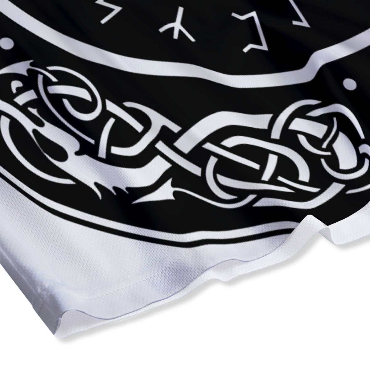 Navajo Geometric Ethnic Print Pattern Mesh Shorts