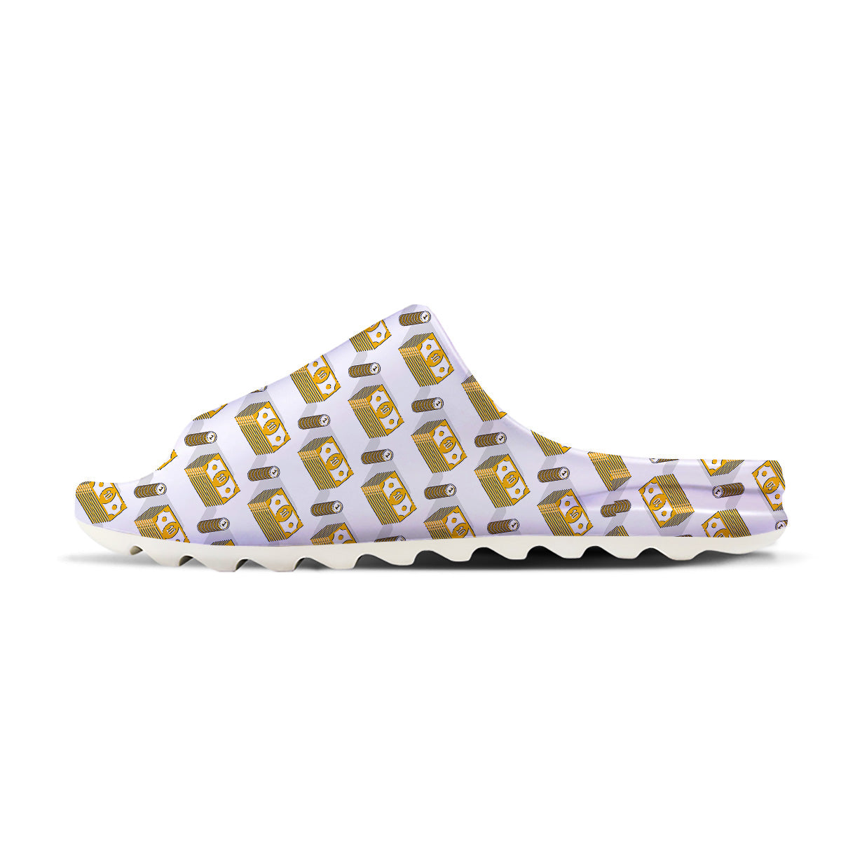 Money Cash Print Pattern Sandals-grizzshop