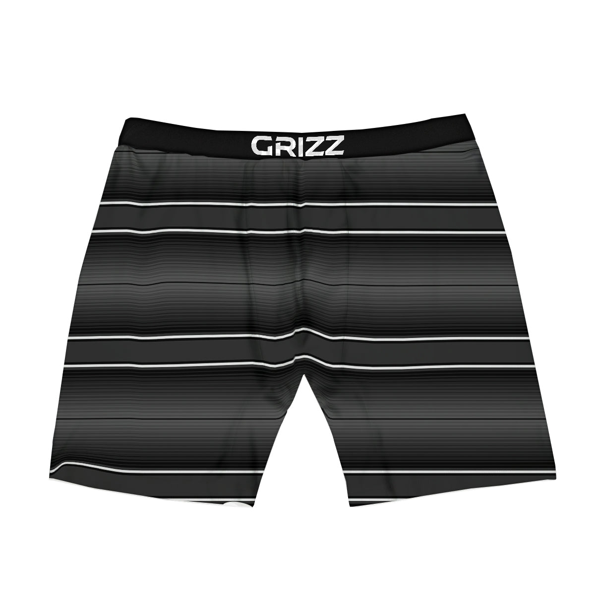 Monochrome Mexican Serape Print Boxer Briefs-grizzshop