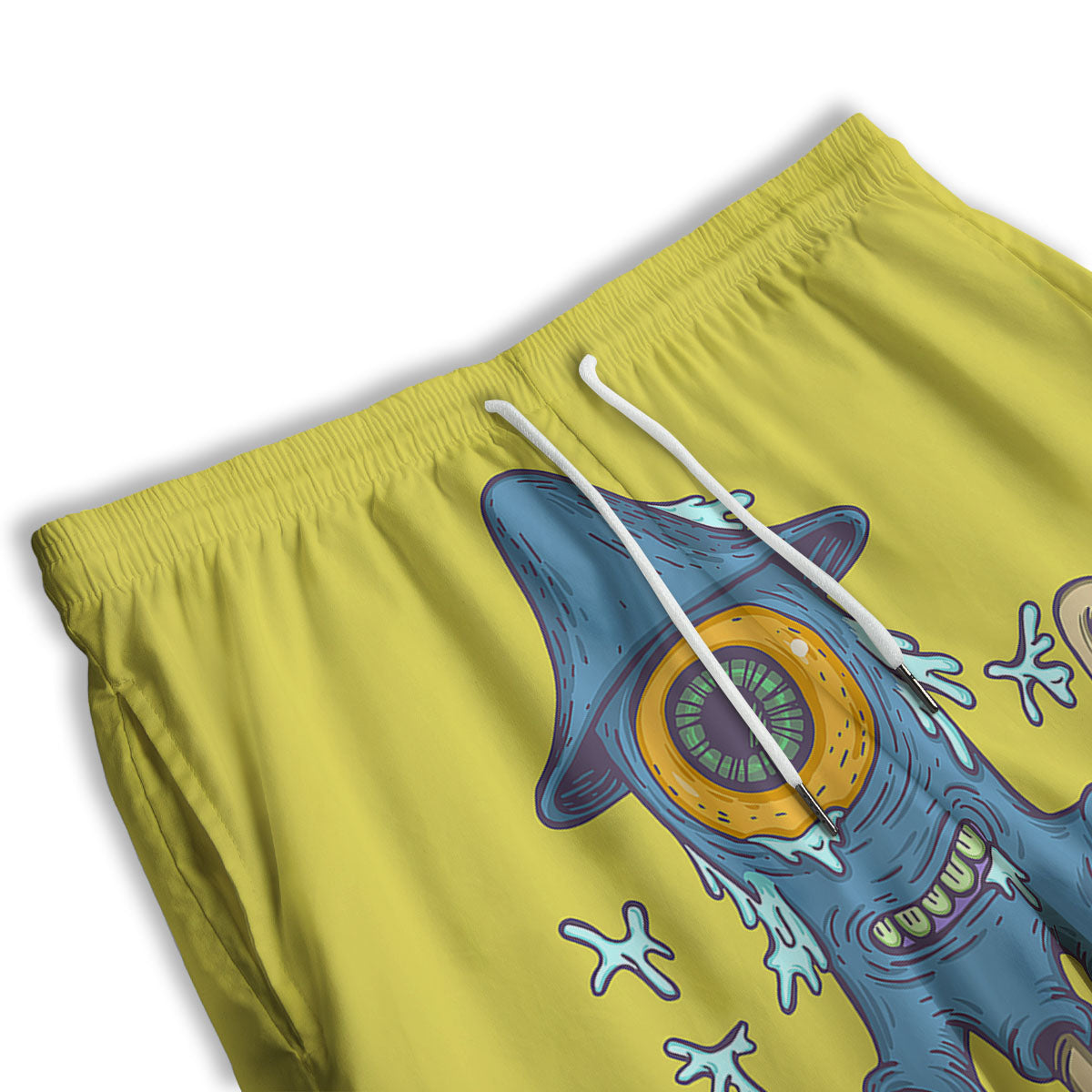 Party Mardi Gras Print Pattern Men's Athletic Shorts