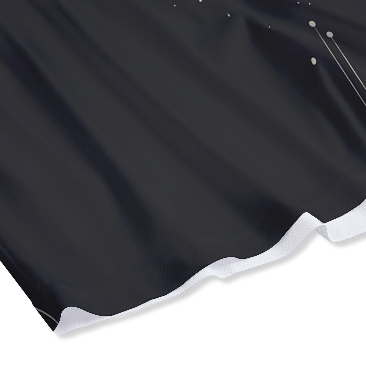 Moon Phase Galaxy Print Mesh Shorts