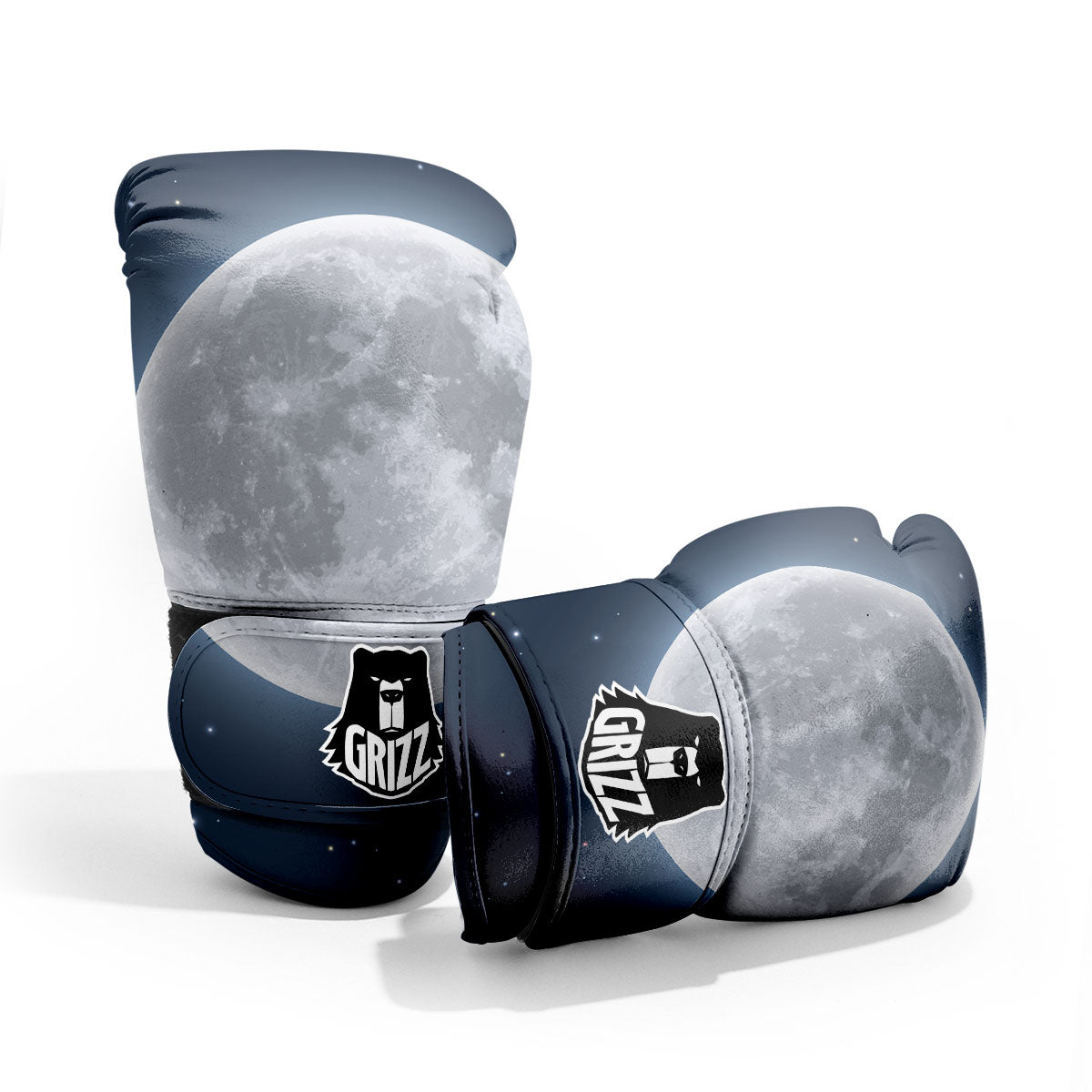 Moonlight And Night Sky Print Pro Boxing Glove