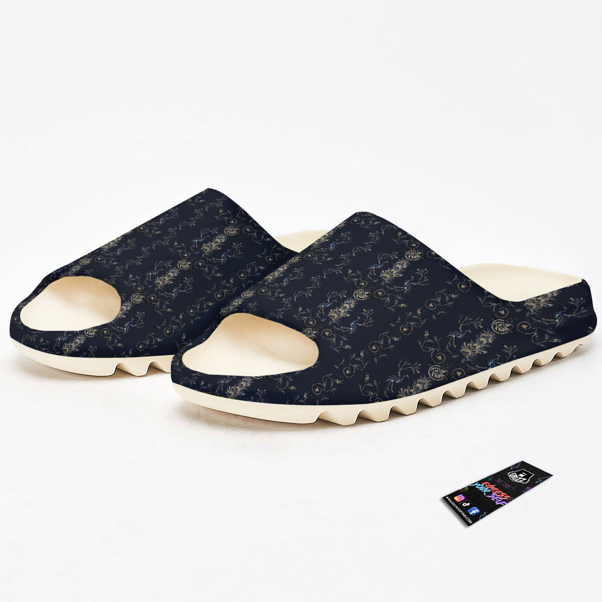 Mosaic Bird Pattern Sandals-grizzshop