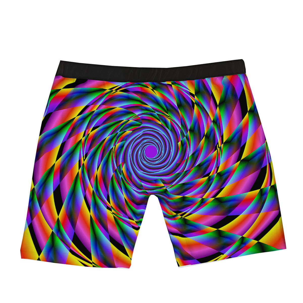 Motion Psychedelic Illusory Print Boxer Briefs-grizzshop