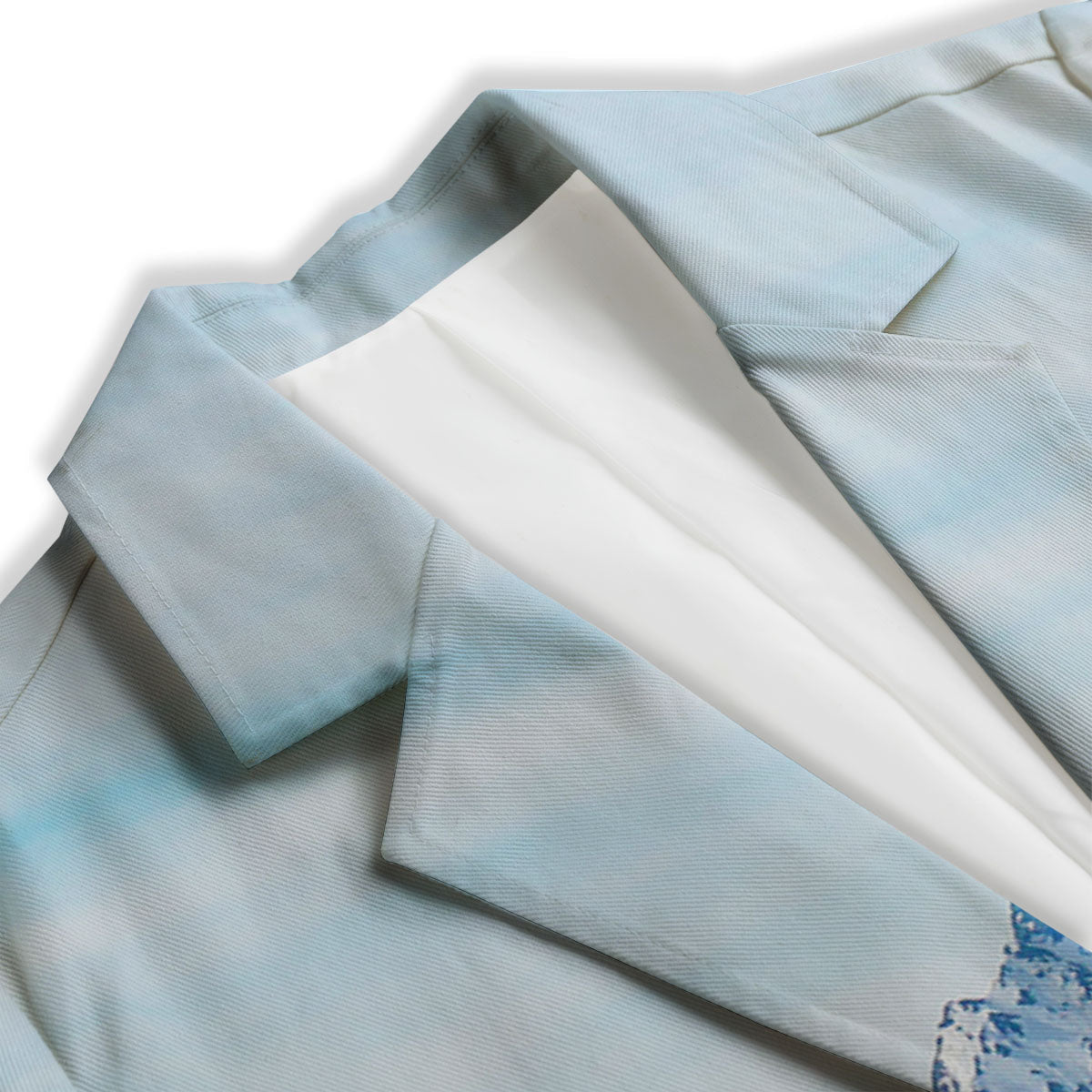 Mountain Alps Print Women's Blazer-grizzshop