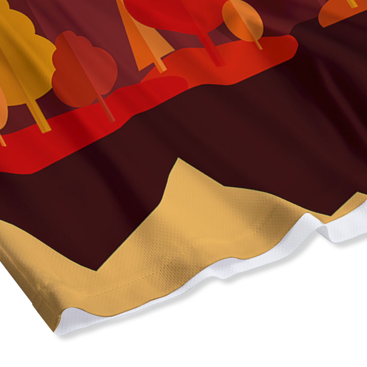 Odin God And Crow Gold Viking Print Mesh Shorts