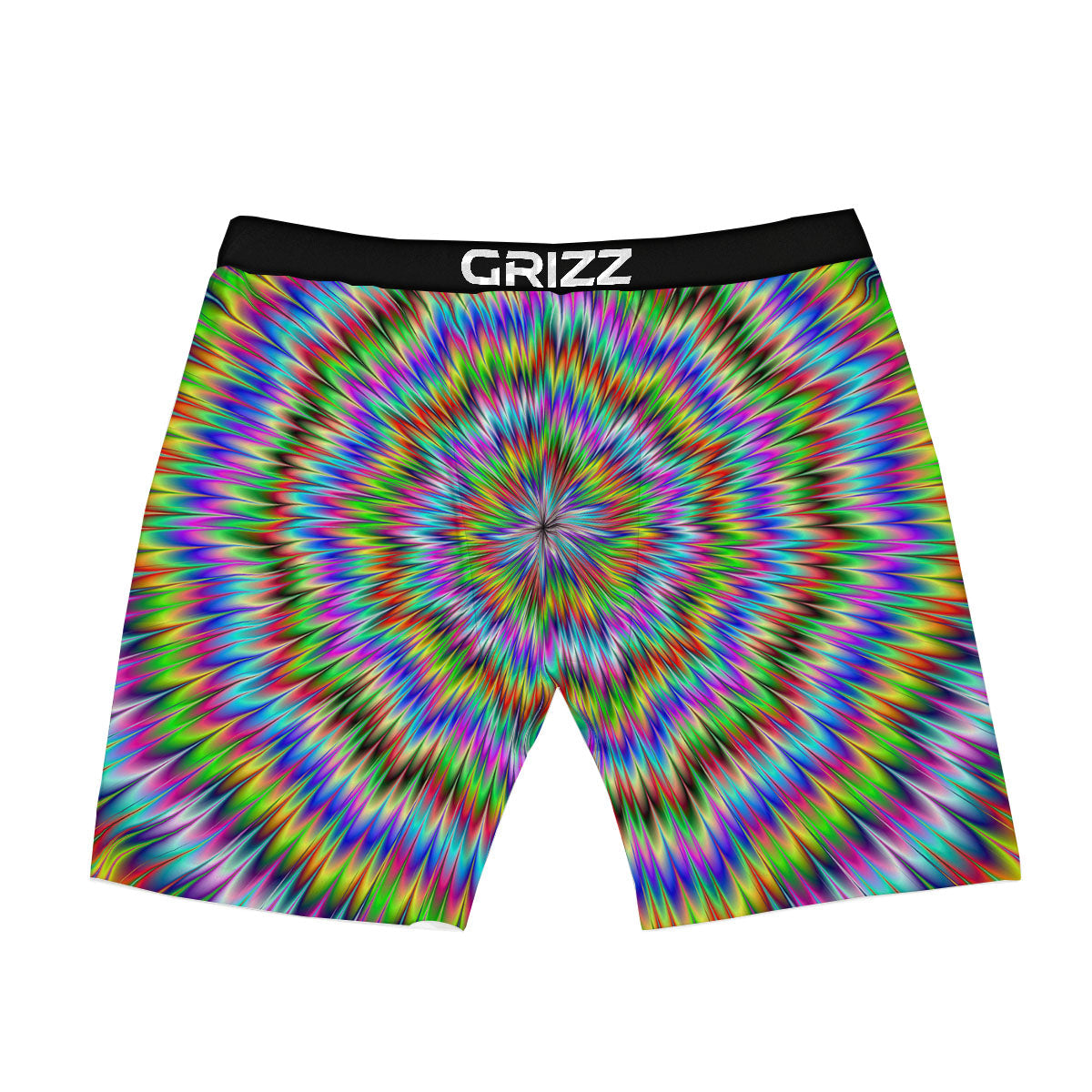 Moving Optical Illusion Abstract Dizzy Boxer Briefs-grizzshop