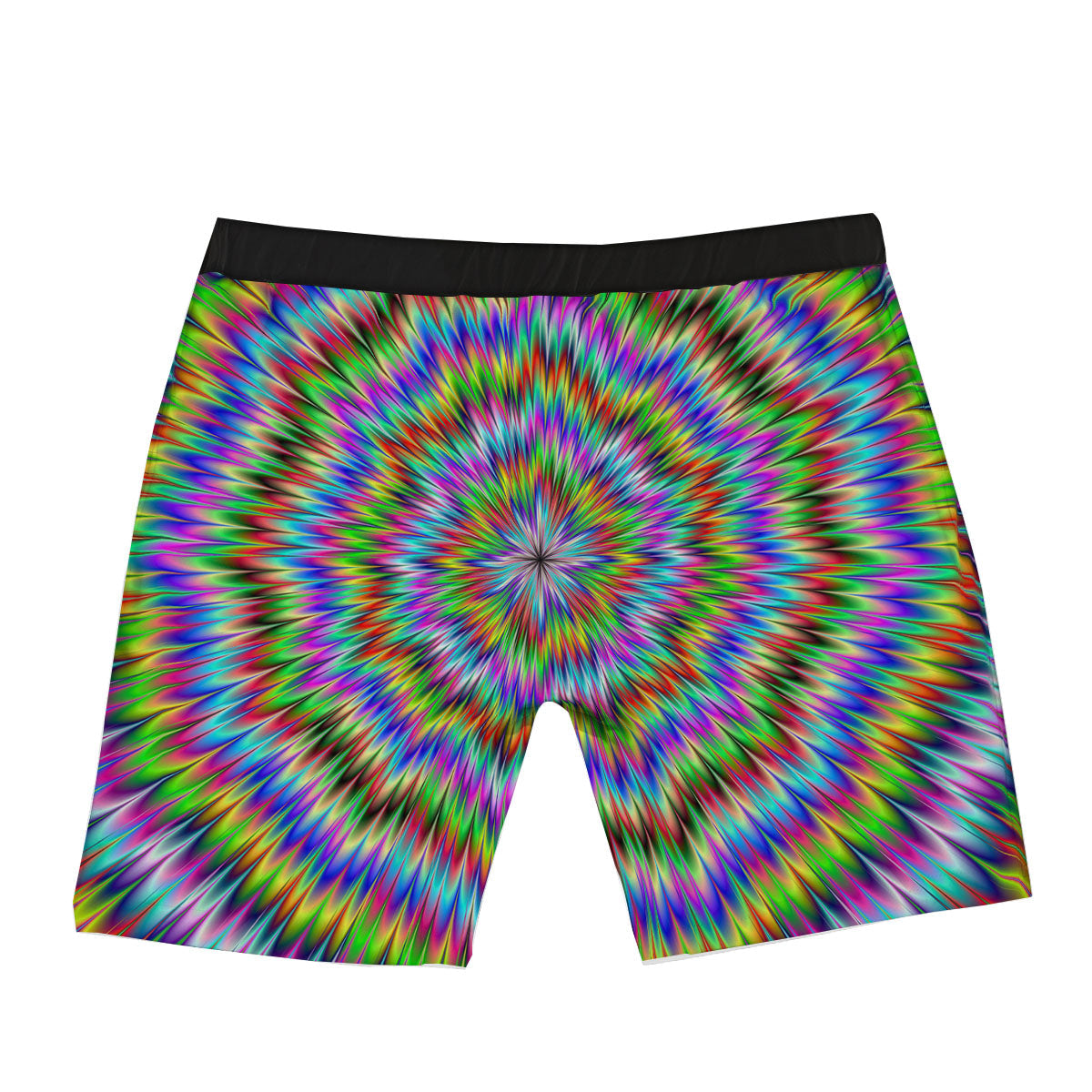 Moving Optical Illusion Abstract Dizzy Boxer Briefs-grizzshop