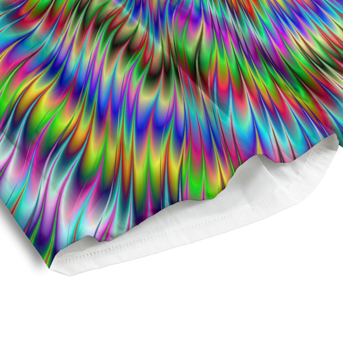 Moving Optical Illusion Abstract Dizzy Men's Athletic Shorts