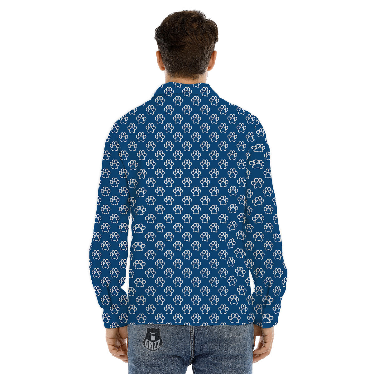 Moving Optical Illusion Abstract Dizzy Men's Dress Shirts-grizzshop