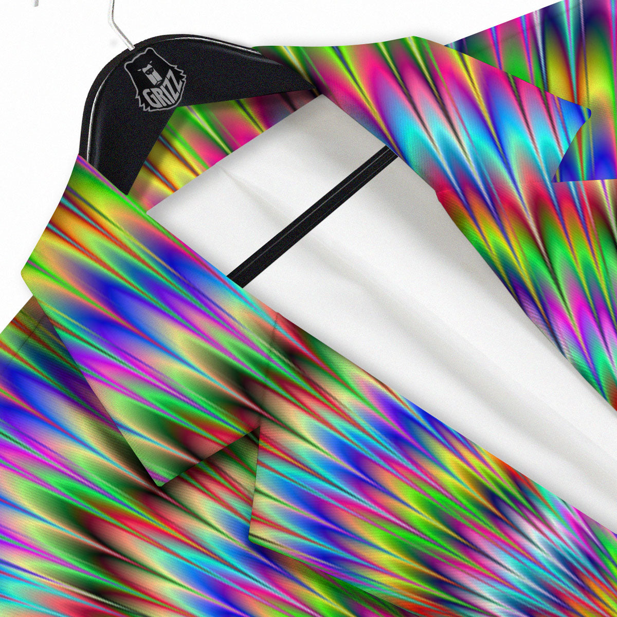 Moving Optical Illusion Abstract Dizzy Men's Sport Coat-grizzshop