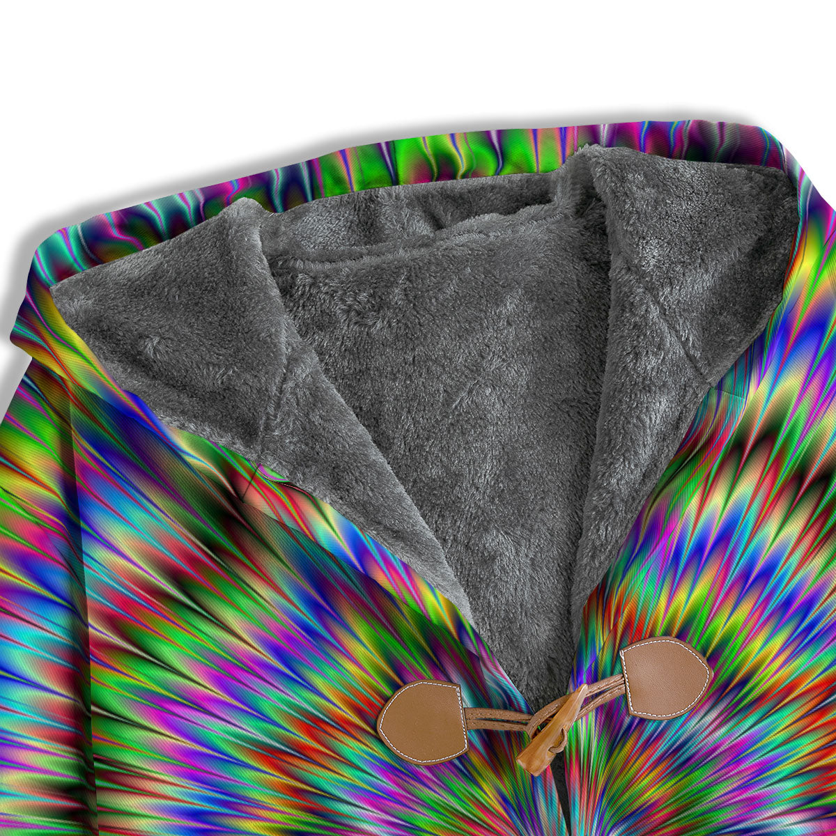 Moving Optical Illusion Abstract Dizzy Men's Windbreaker Jacket-grizzshop