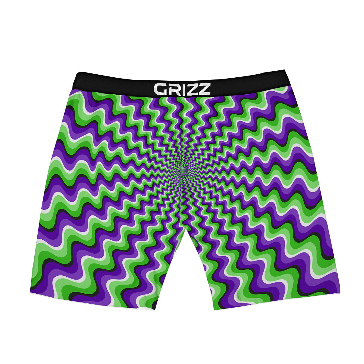 Moving Optical Illusion Colorful Dizzy Boxer Briefs-grizzshop