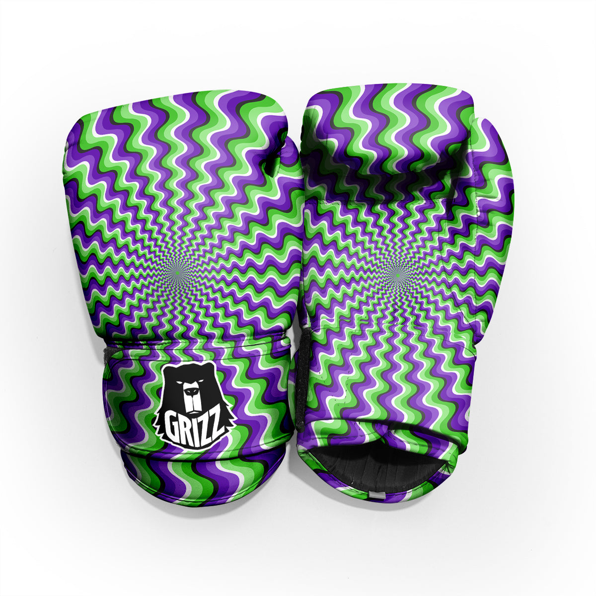 Moving Optical Illusion Colorful Dizzy Pro Boxing Glove