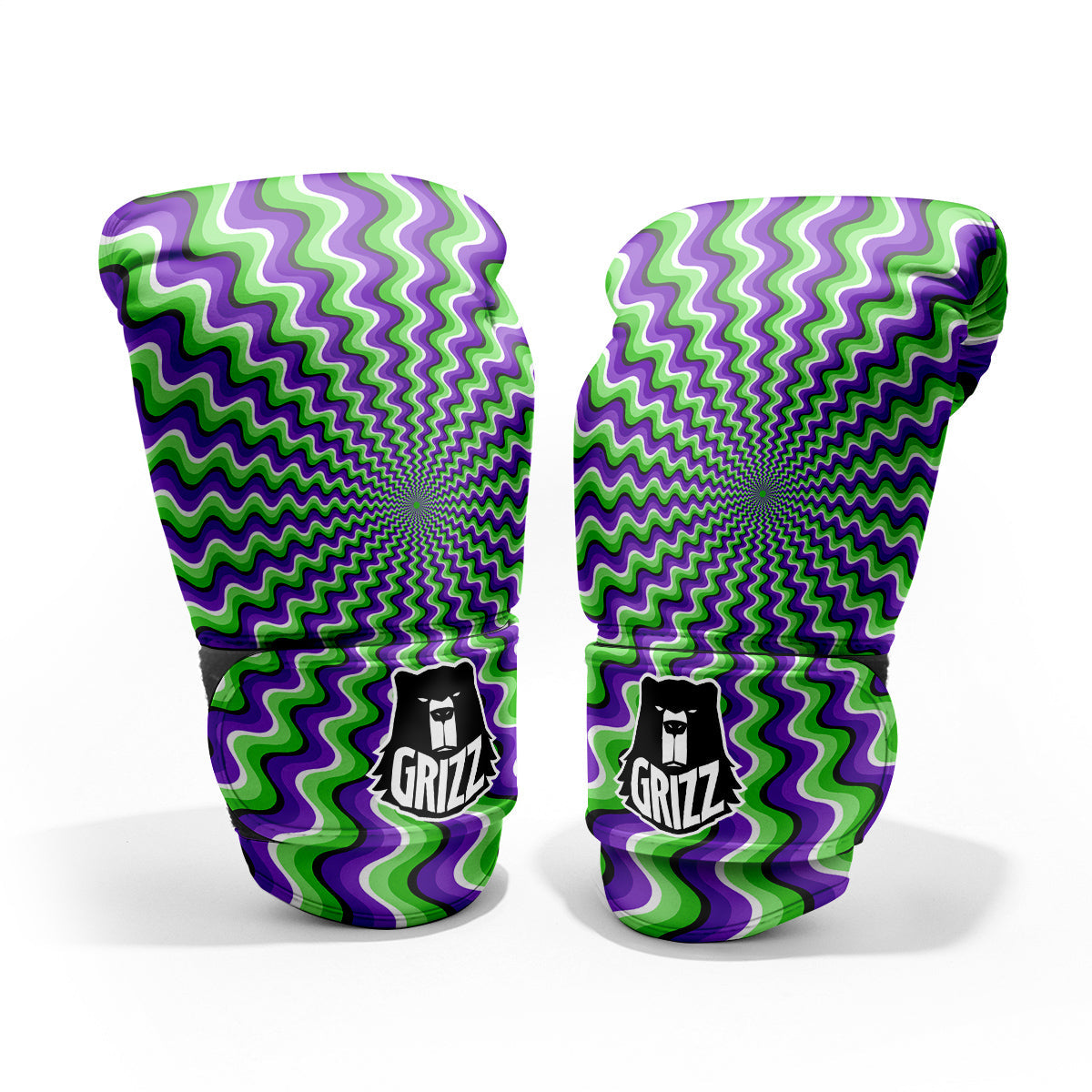 Moving Optical Illusion Colorful Dizzy Pro Boxing Glove