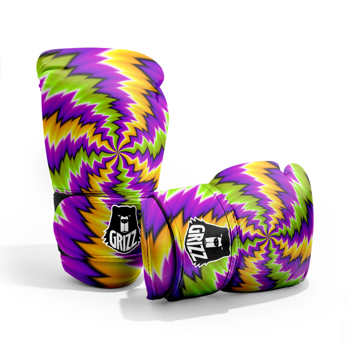 Moving Optical Illusion Dizzy Vortex Pro Boxing Glove