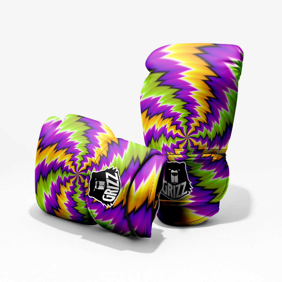 Moving Optical Illusion Dizzy Vortex Pro Boxing Glove