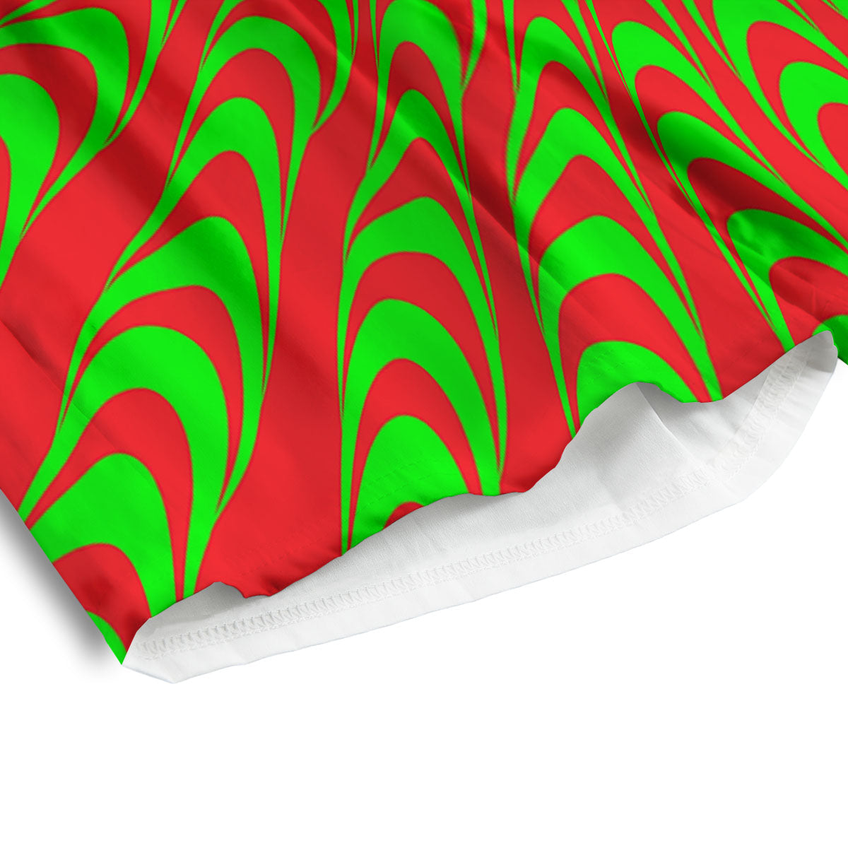 Peacock Tail Print Men's Athletic Shorts