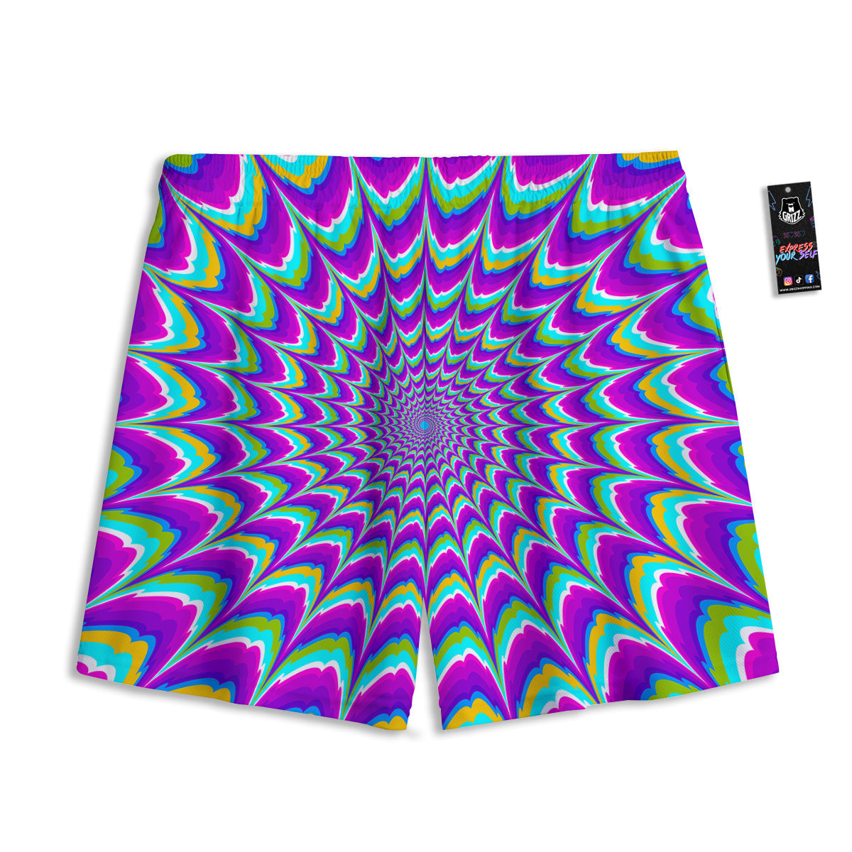 Mariachi Skeletons Day Of The Dead Print Pattern Mesh Shorts