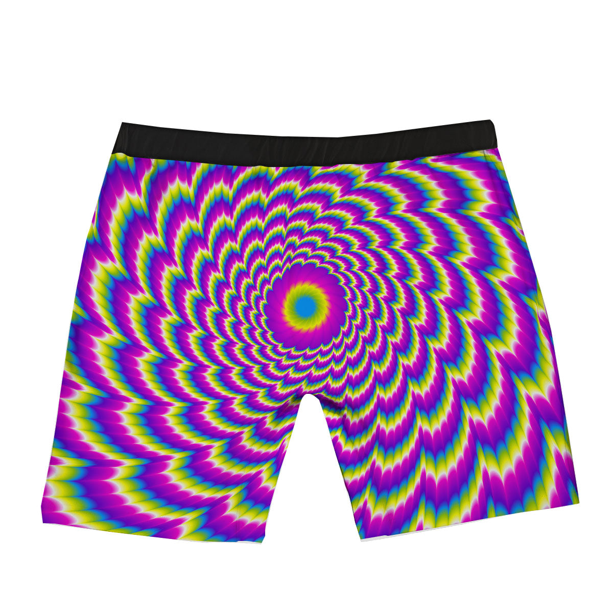 Moving Optical Illusion Spiral Colors Boxer Briefs-grizzshop