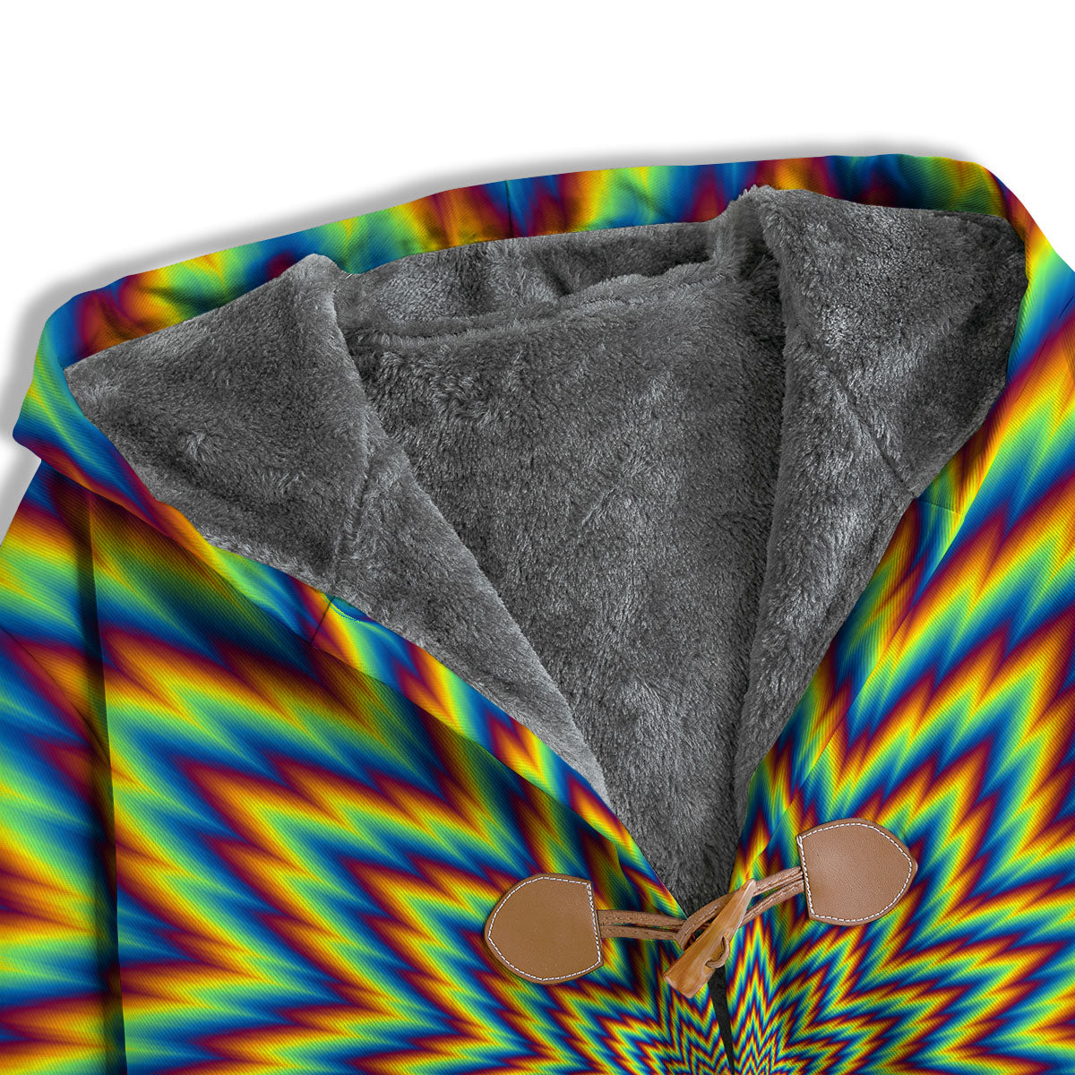 Moving Optical Illusion Spiral Expansion Men's Windbreaker Jacket-grizzshop