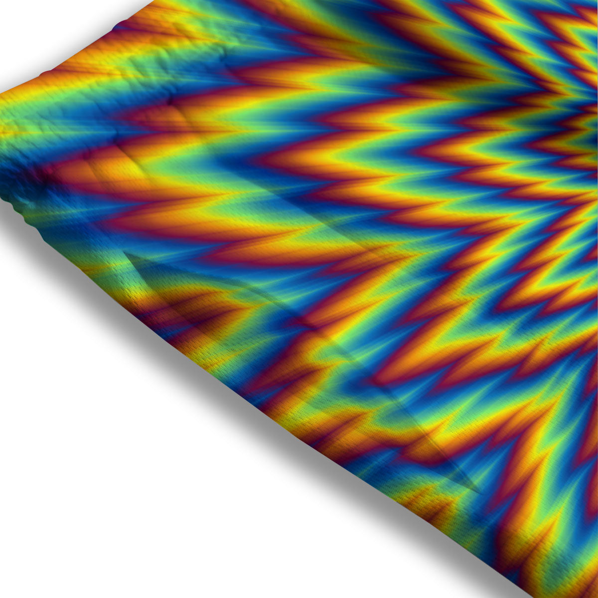 Moving Optical Illusion Spiral Expansion Mesh Shorts