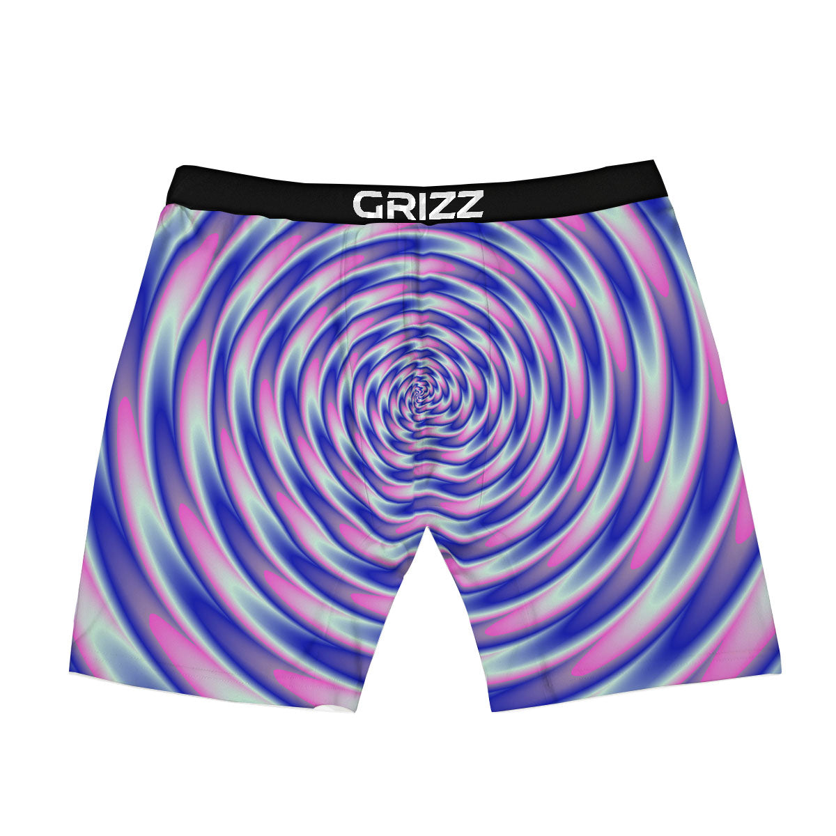 Moving Optical Illusion Twisted Colors Boxer Briefs-grizzshop