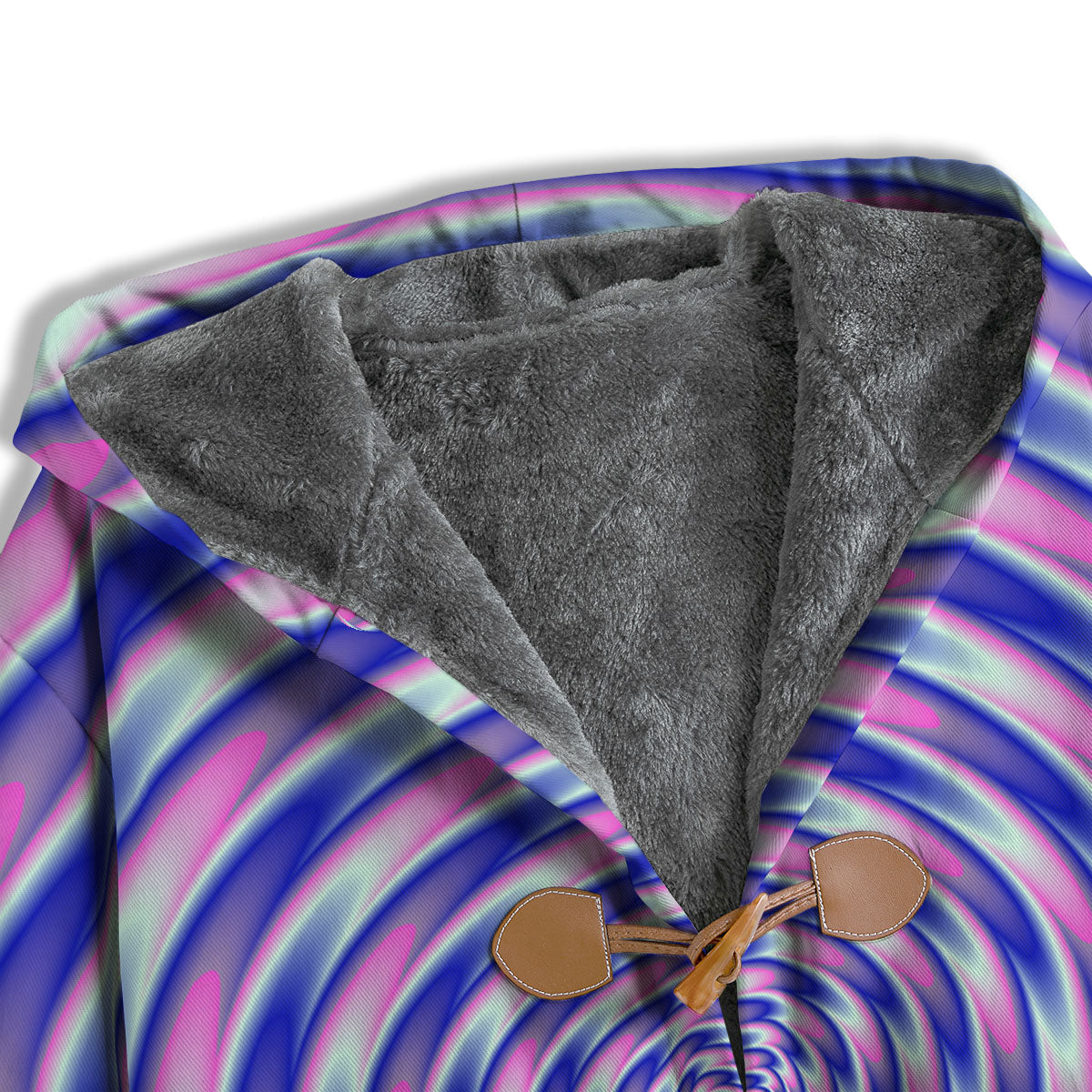 Moving Optical Illusion Twisted Colors Men's Windbreaker Jacket-grizzshop