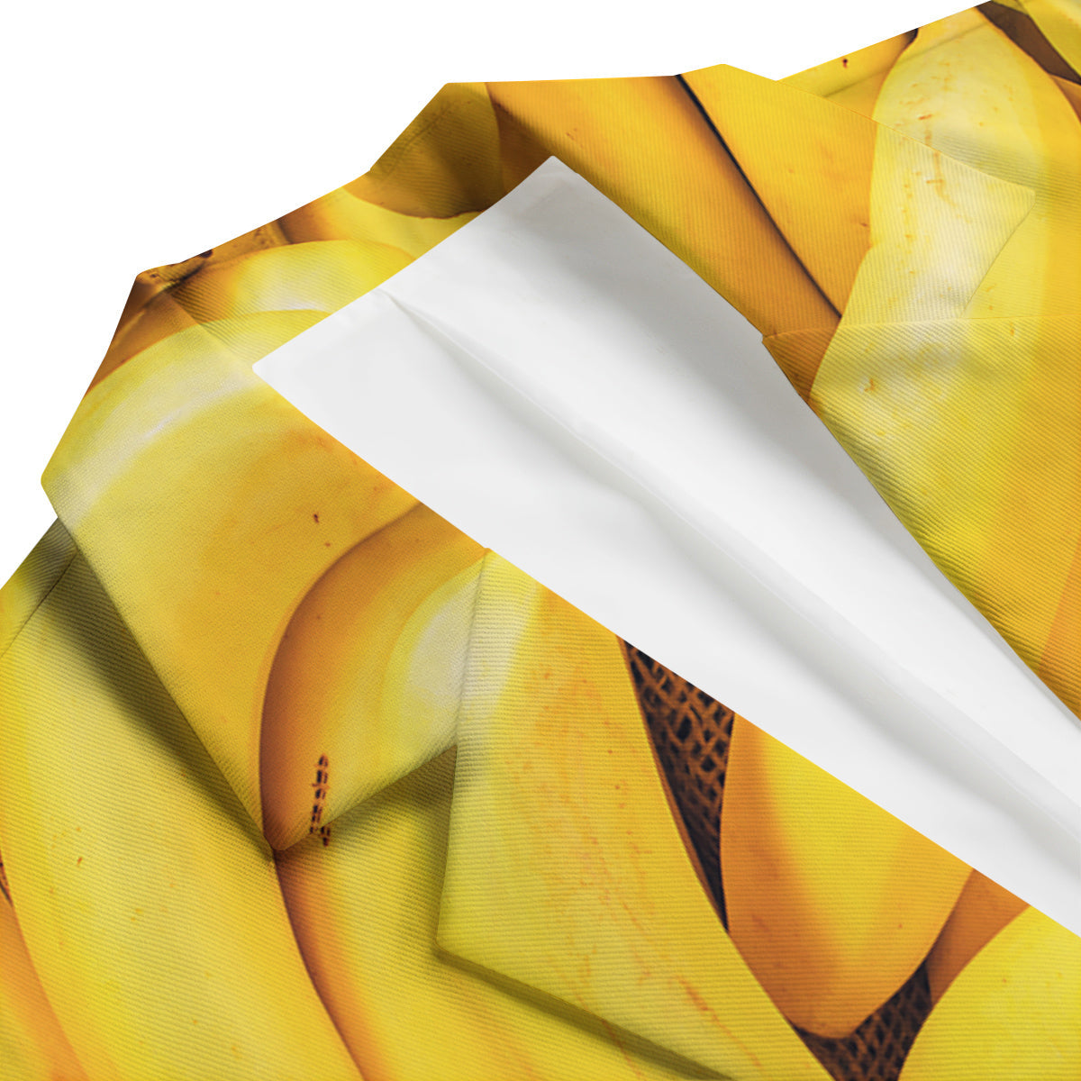 Multi Banana Pattern Print Men's Blazer-grizzshop