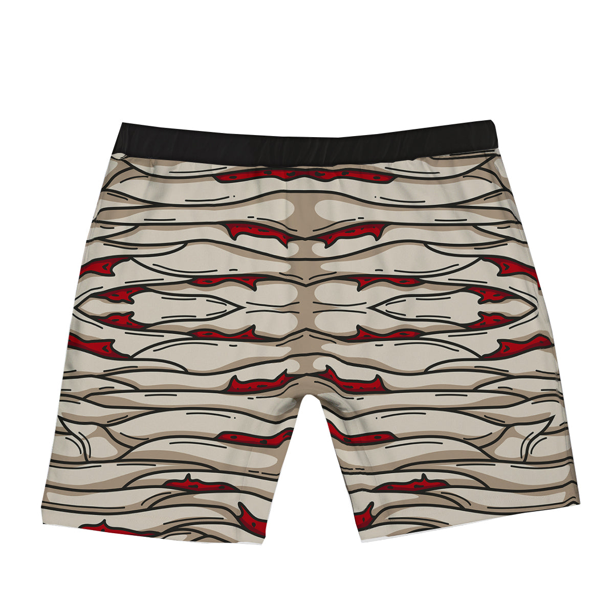 Mummy Bandage Print Pattern Boxer Briefs-grizzshop